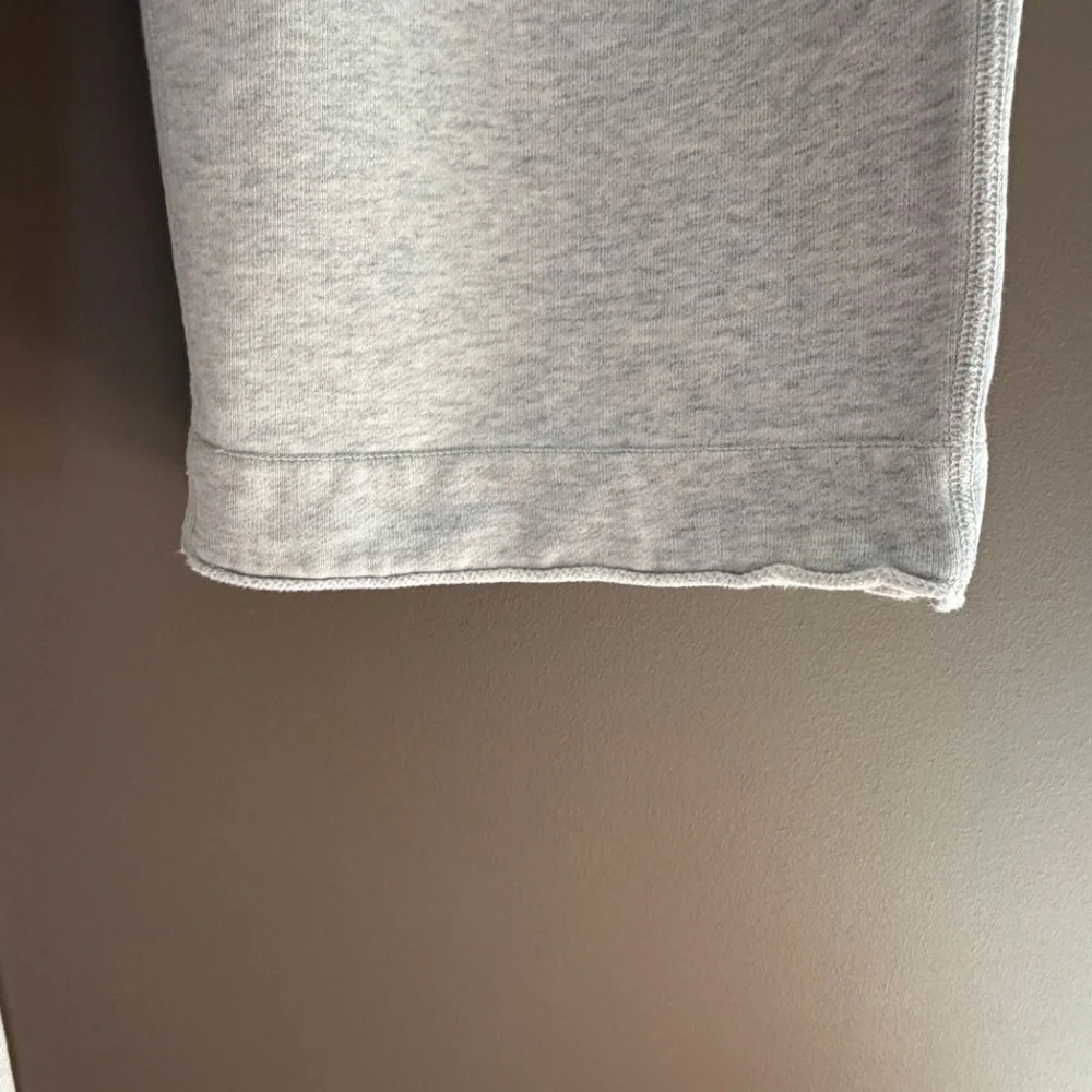 J. Crew Light Gray Wide Leg Heavier Weight Sweatpants, Size Large - Picture 7 of 12